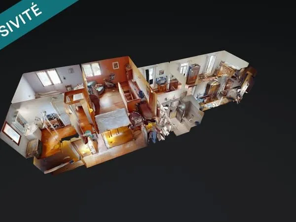 Maison familiale de 130 m² avec potentiel de construction