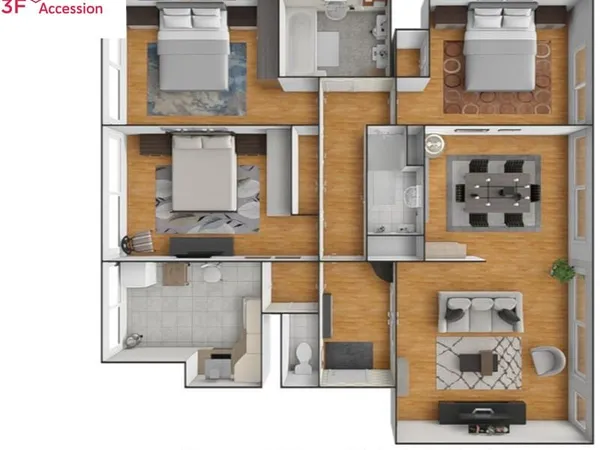 APPARTEMENT 5 pièces 98 m²