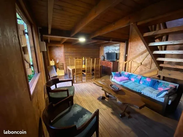 Chalet en bois - Type F3 - 975 Charges Incluses - Sainte-Anne (97437)