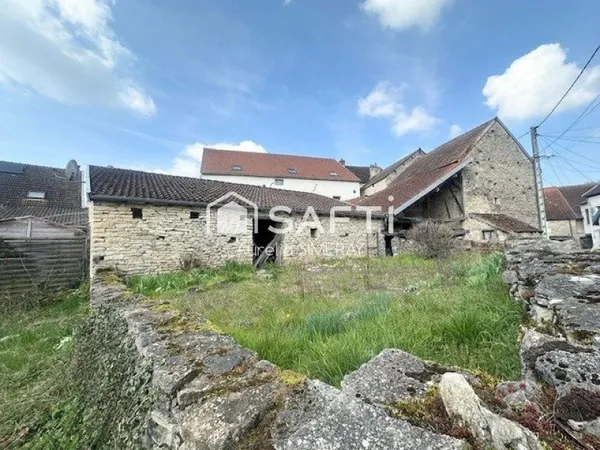 Ensemble grange longère à rénover