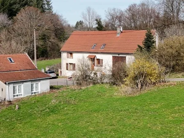 Maison de campagne et gîte à vendre sur 4 759 m² de terrain en lisière de forêt