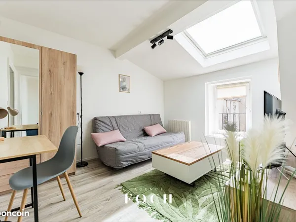 Studio 2 pièces 28 m²