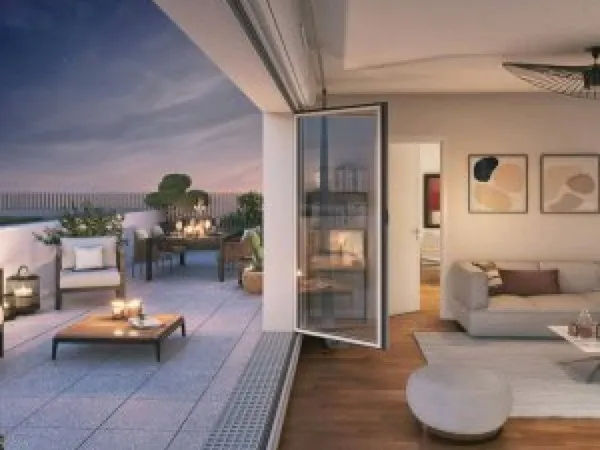 Appartement en frais réduits 3 pièces 62 m²