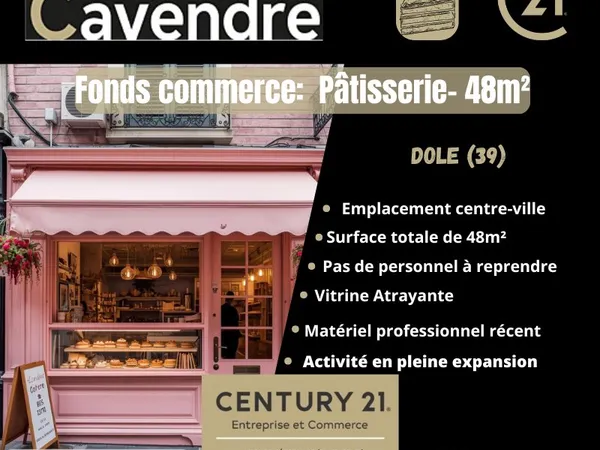 Fonds de commerce 48 m²