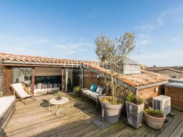 Bordeaux Jardin Public - Appartement d'exception 180 m² - terras
