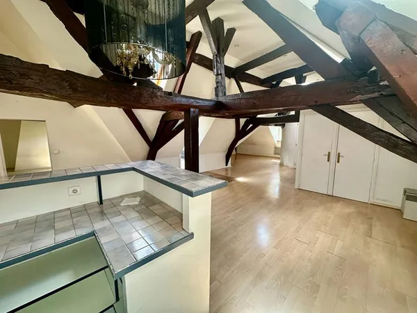 Appartement Type 3 avec terrasse au sein d'un hôtel particulier