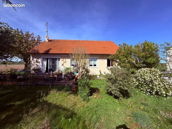 Maison de plain-pied, 104m²