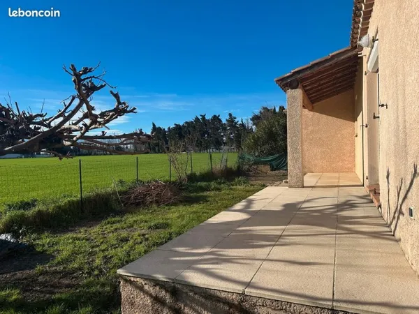 Villa plain-pied, 3 chambres, terrain + garage