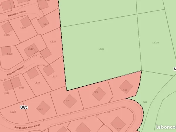 Terrain zone N de 6000m2