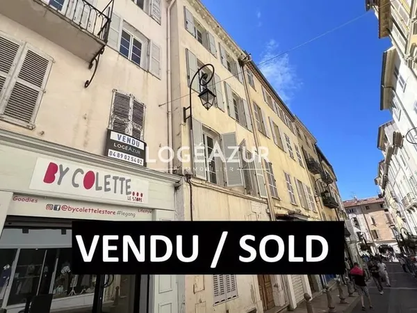 VENTE APPARTEMENT 1 CHAMBRE - VIEIL ANTIBES