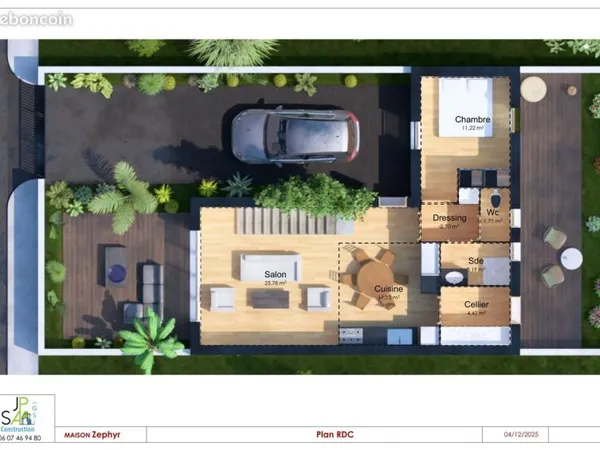Villa 4 pièces 90 m²