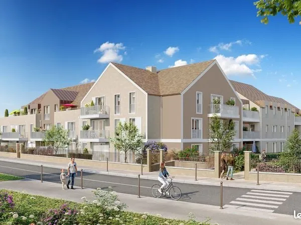 Appartement - 4 pièces - Jouy-le-Moutier une résidence intimiste en lisière