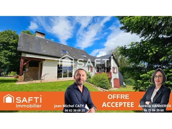 Maison contemporaine 4 chambres avec vie de plain-pied