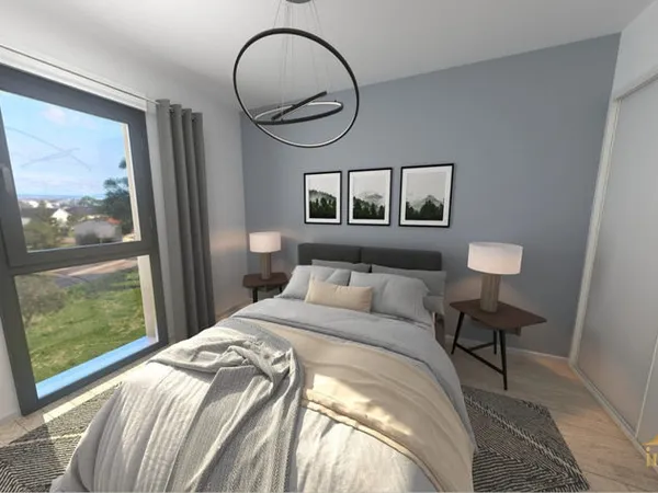 Appartement 2 pièces 44 m²