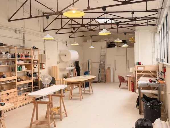 Atelier d'artiste / Studio 70 m² — Bas-Montreuil