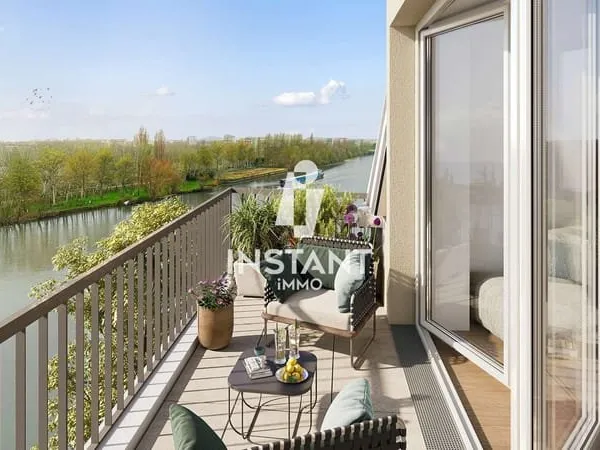 SUBLIME 4P DE 83,5m2 AVEC TERRASSE ET JARDIN EN BORD DE SEINE -