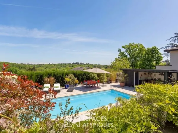 Maison de famille rénovée avec vue