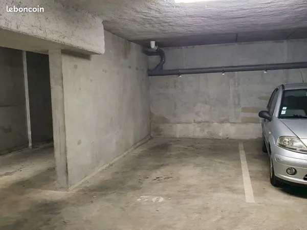 Location place de parking sous-terrain