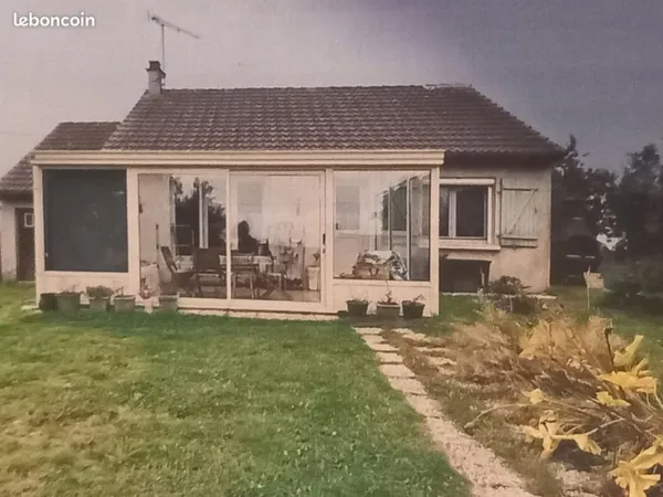 Maison 55m2 sur terrain de 1479m2 DPE en D avec 2 chambres