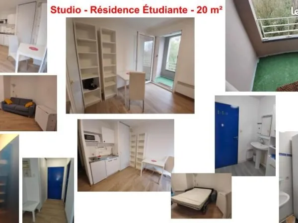 Studio 20m²