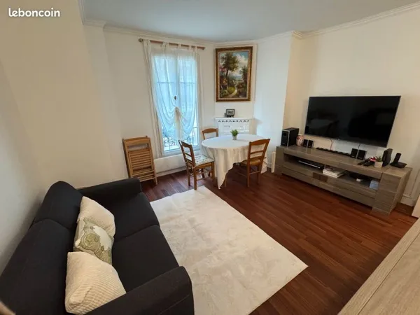 Paris 16e - Auteuil Sud - Appartement 2 pièces meublé - 40 m² - Bail mobilité
