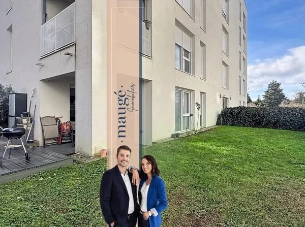 Appartement - rez de jardin - 1 Chambre - Terrasse et jardin privatif - Place de parking privative