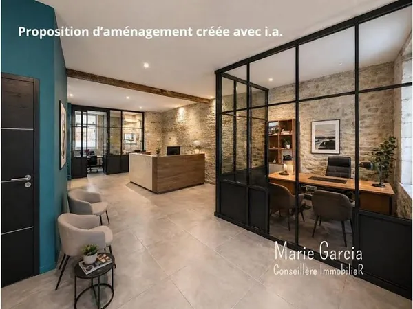 Local 3 pièces 91 m²