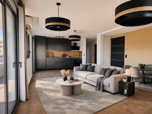 Appartement 4 pièces de standing entièrement refait à neuf, avec de belles prestations, offrant vue