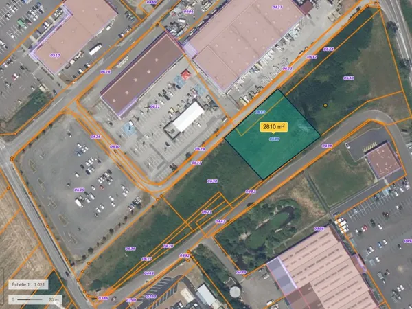 ZONE COMMERCIALE PERRIGNY AUXERRE - TERRAIN CONSTRUCTIBLE DE 2854M²