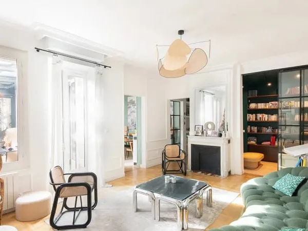 Paris 16e - AUTEUIL - Appartement à vendre - 5 pièces - 119,67m² Carrez - 3 chambres - Terrasse 50m²