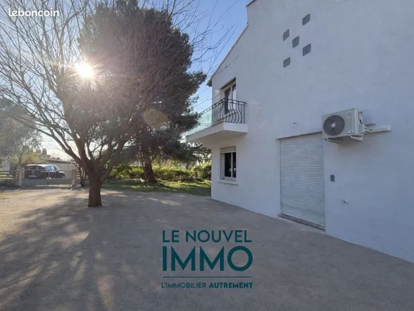 Maison rénovée - 110 m² habitables - 4 chambres - Grand Jardin 500 m² plat- ROGNAC