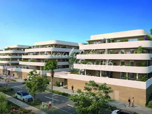 APPARTEMENT T3 AVEC VASTE TERRASSE, VUE DEGAGEE, ARPEGGIO, CANET EN ROUSSILLON