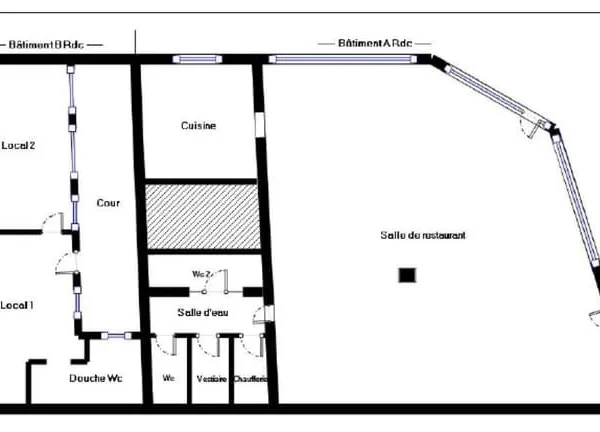Bureaux 126 m²