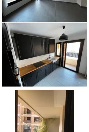 Appartement 3 pièces non meublé
