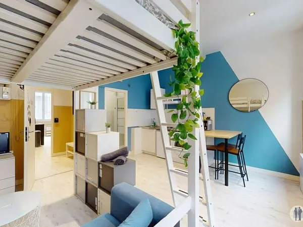 Appartement Grenoble T2 transformé en 2 studios