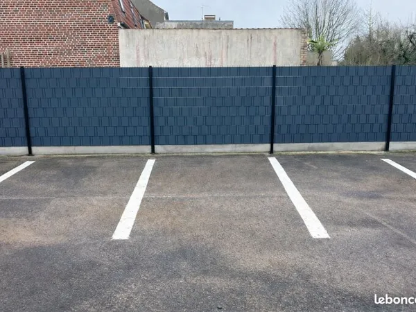 Place de parking sécurisée