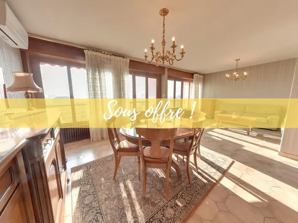 BEAU 4 PIÈCES + CUISINE TRAVERSANT DE 89M2 ÉTAGE ÉLEVÉ ET DÉ