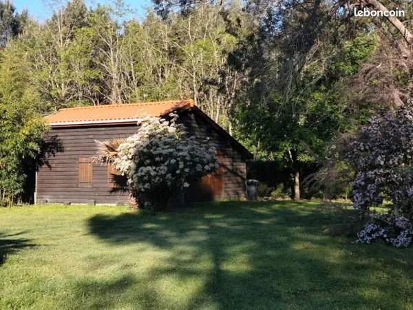 Maison, dépendance, étang à 5 min de l'océan 🌈