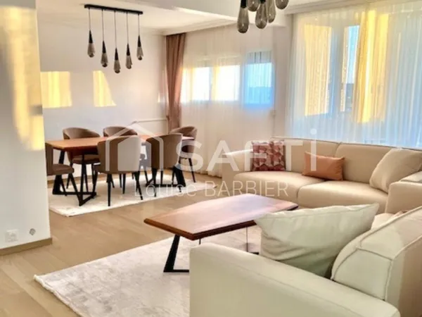 Appartement T4 refait à neuf et au gout du jour.