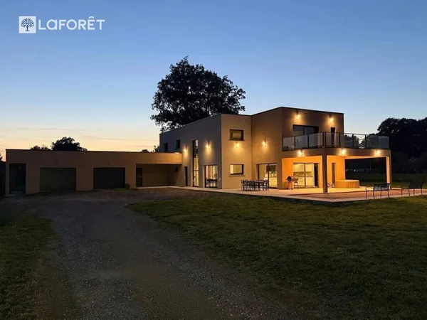 Maison contemporaine - TERRES DE CAUX - 365 m²