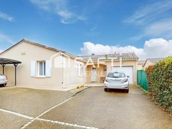 Coup de coeur ! Plain-pied 4 chambres, tout confort avec spa et garage à Angoulême