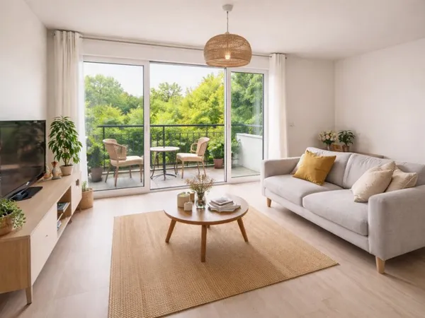 Nouveauté !! Magnifique T2 avec terrasse plein sud en dernier étage sur la Seyne-sur-Mer !