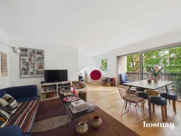 Ravissant 5 pièces de 97m² - Traversant avec balcons - Rue Leibniz, Paris 18ème