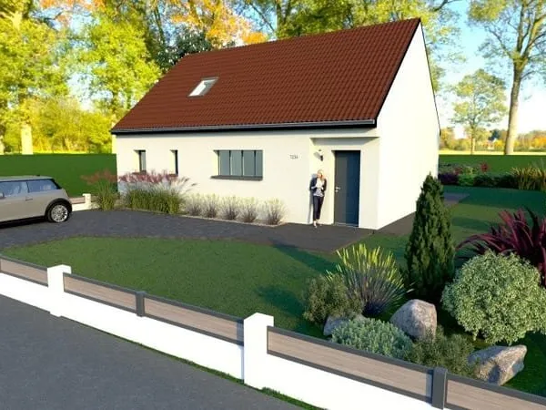 Maison 2 pièces 50 m²