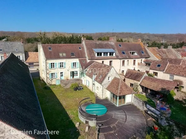 Splendide demeure de caractère en deux habitations - 280 m² - 10 pièces - 6 chambres !