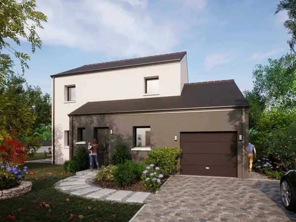 Maison 5 pièces 110.00 m² à La Chapelle-Glain
