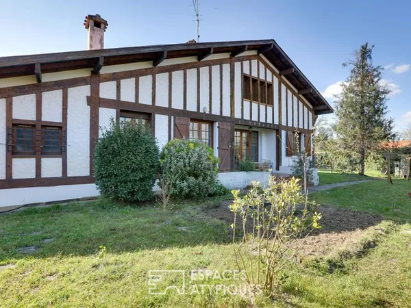 Villa Landaise de Caractère, l'Art de Vivre à 2 km de l'Océan