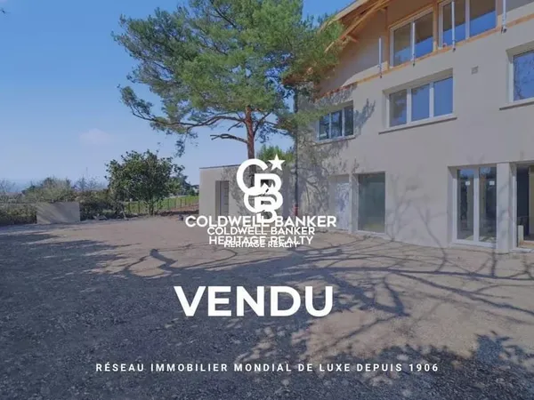 Dardilly - T3 en plateau de 91 m² avec jardin privatif exceptionnel de 480 m²