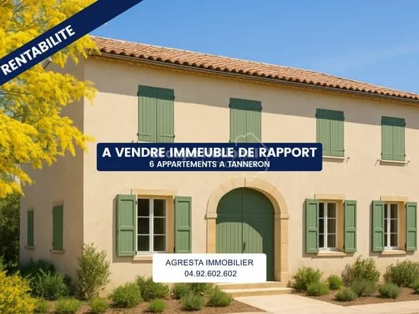 A vendre à Tanneron Immeuble de rapport / 6 apparentements loués / excellente rentabilité.
