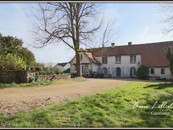 Maison à vendre 6 pièces LA NEUVILLE SUR ESSONNE (45), Vallée de l'Essonne, 4 chambres, Garage, Terr